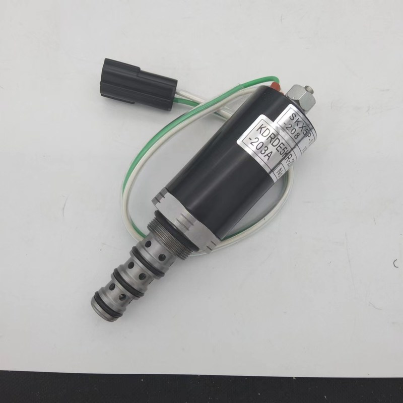 Válvula de solenoide da bomba hidráulica de KDRDE5KR-20 40C07-203A para SK200-6 SK200-3 DH200-7 EC210