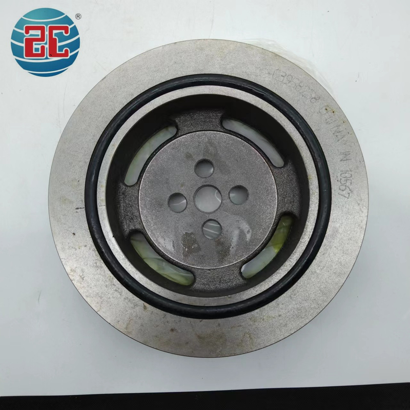 3914454 3958258 Peças de desgaste da escavadeira Amortecedor de vibração de torção para motor 6BT 6BT5.9