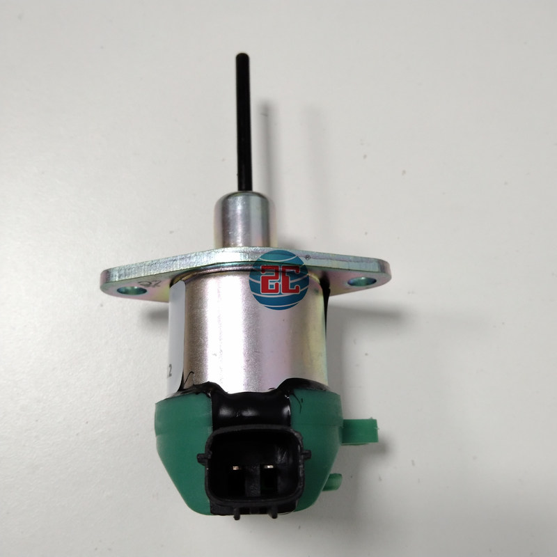 1A084-60014 Válvula solenoide de desligamento de combustível diesel para peças de motor Kubota V2203 2204 Bocat S175 150