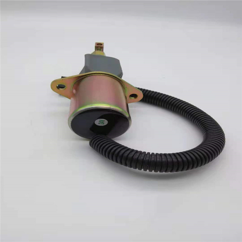 Ajuste da válvula de solenoide de 612600180175 paradas para a tomada do preto da peça de motor do carregador da roda de DOOSAN DX50