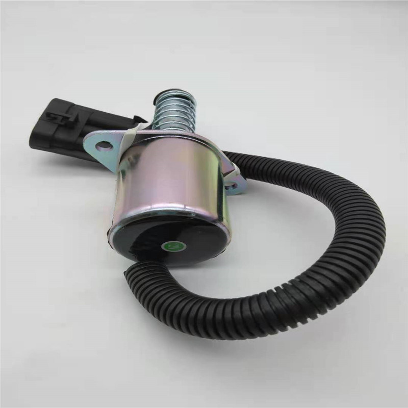 Pare o ajuste da válvula de solenoide 6681513 para o motor diesel 12V de Bobcat Kubota Equipped With Spring