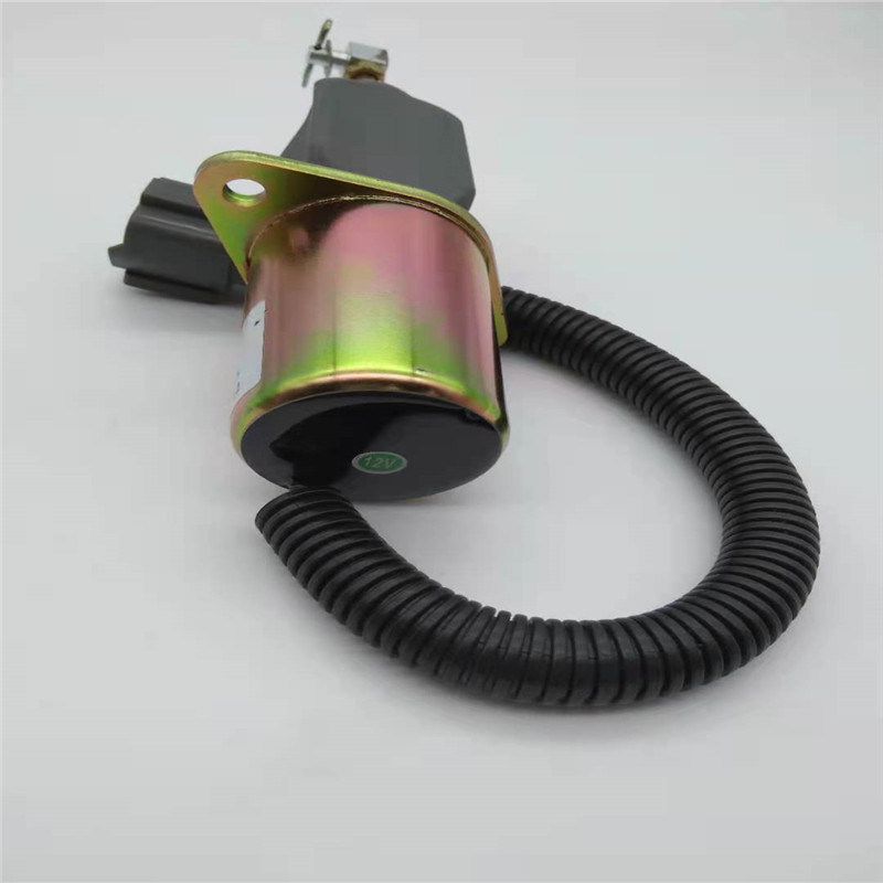 Ajuste da válvula de solenoide da parada 1751ES-12A3UC12B1S para R60-5 YANMAR 4TNE-94 Gray Plug