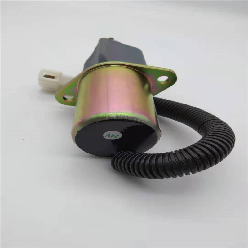 Ajuste da válvula de solenoide da parada 1753ES-24A3UC5B1S1/119807-77800 para YANMAR 4TNE98/94/C88