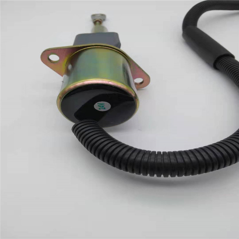 Pare o ajuste da válvula de solenoide 1755ES-24 RE504233 RE54747 para John Deere Diesel Engine 24V