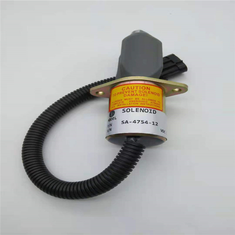 Ajuste da válvula de solenoide da parada SA-4754-12 para Cummins 3919422/3934171/SA-3665-12