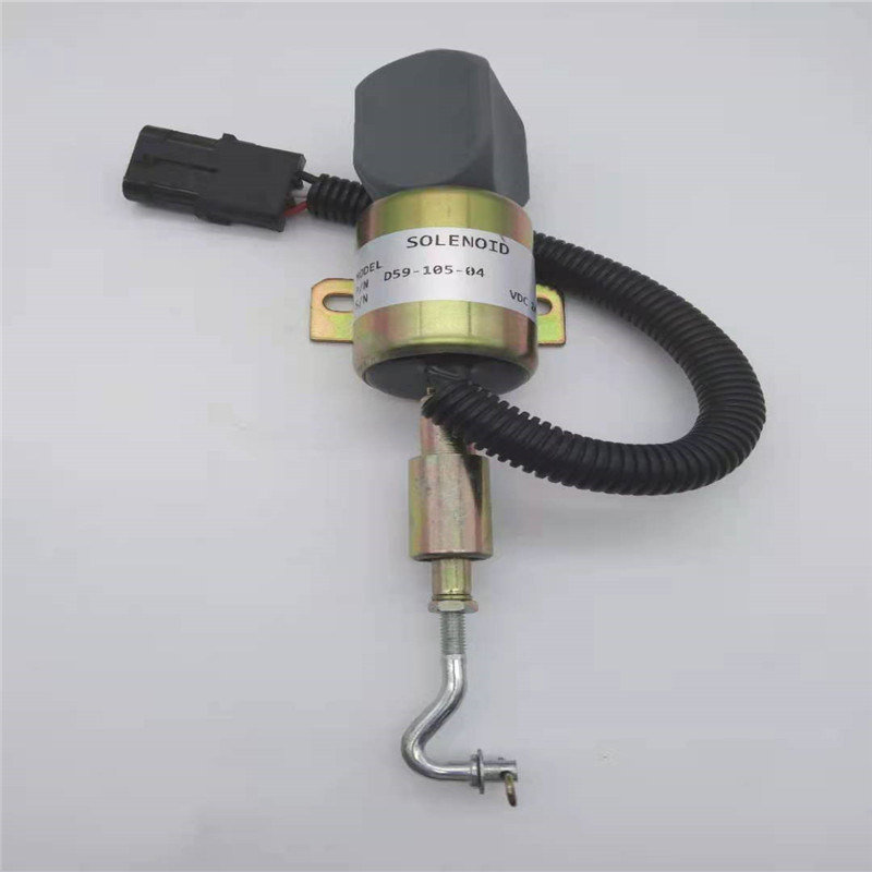 Válvula de solenoide da parada de D59-105-04 24V apropriada para o gerador diesel de WOODWORD 6114