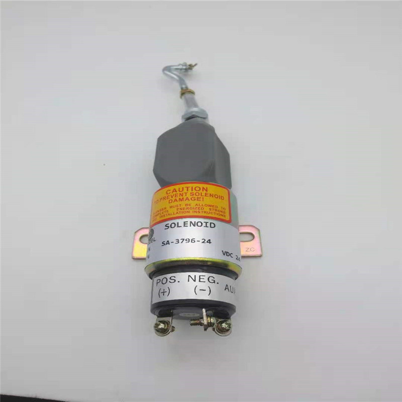 Ajuste da válvula de solenoide PC60-7 da parada SA-3796-24 1751-24E7U1B1S5 3865274 para o motor de YANMAR