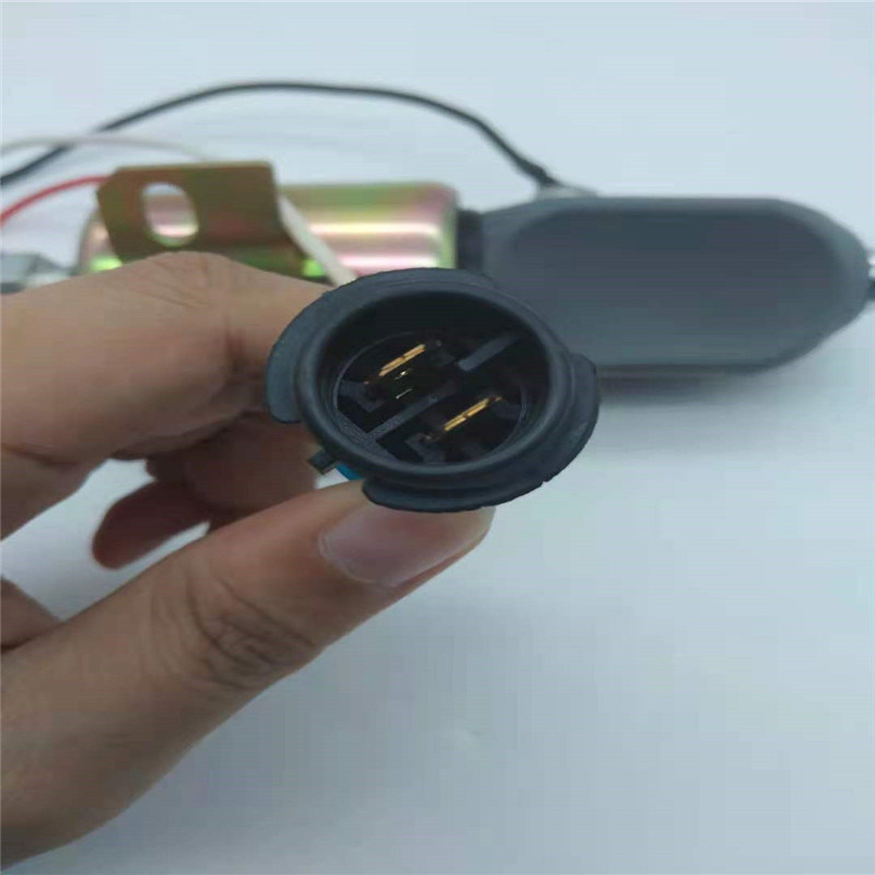 Pare a válvula de solenoide SD-007 apropriada para a máquina escavadora do carregador do motor de Kubota ShangChai