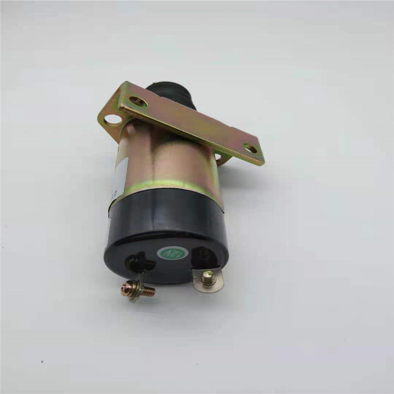 Ajuste da válvula de solenoide da parada 1502-12C7U1B2S1 para a máquina escavadora Spare Part de Cummins 12V