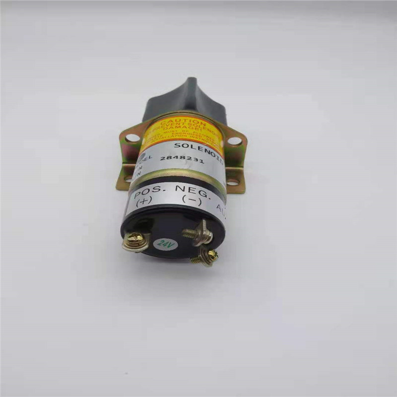 A válvula de solenoide 24V da parada de SA-3453-T 2848231 coube para Perkins Excavator Engine Parts