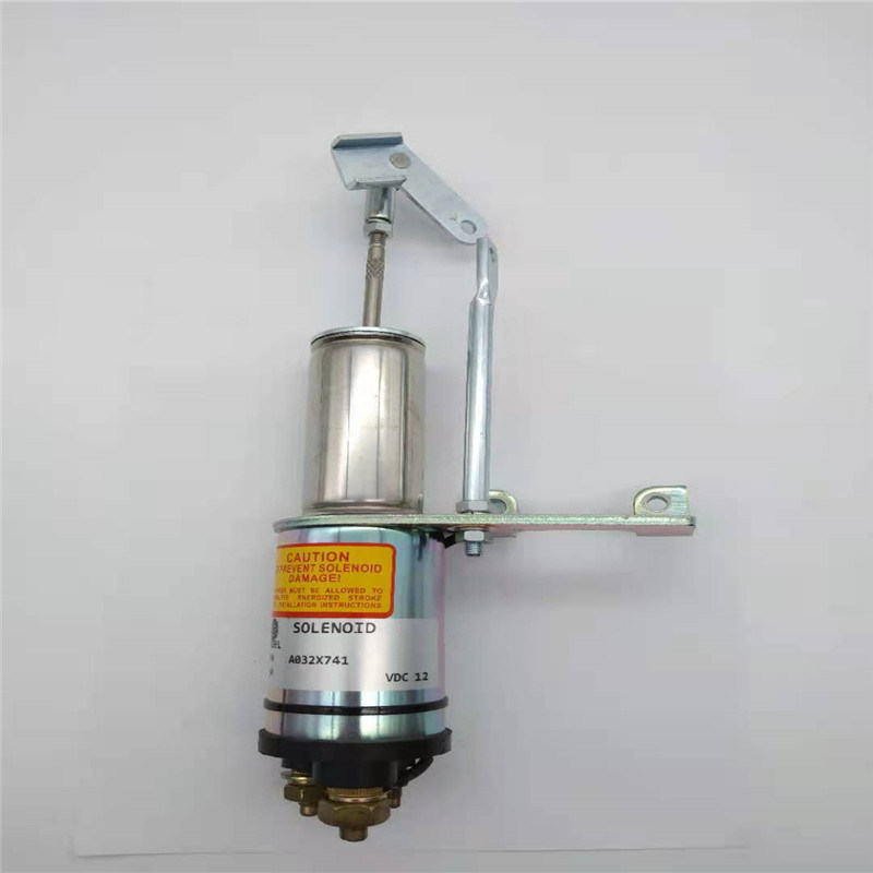 A válvula de solenoide 12V da parada de A032X741 A044F796 393411 coube para Cummins 6BT5.9-G2