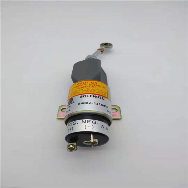 A válvula de solenoide 24V da parada B4002-1115030 coube para a máquina escavadora Engine de YUCHAI YC85/4112/135