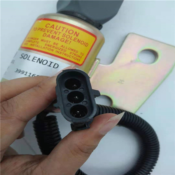Ajuste da válvula de solenoide de 3991168 paradas para HYUNDAI R210 200 215-5-7-9t Cummins 4BT