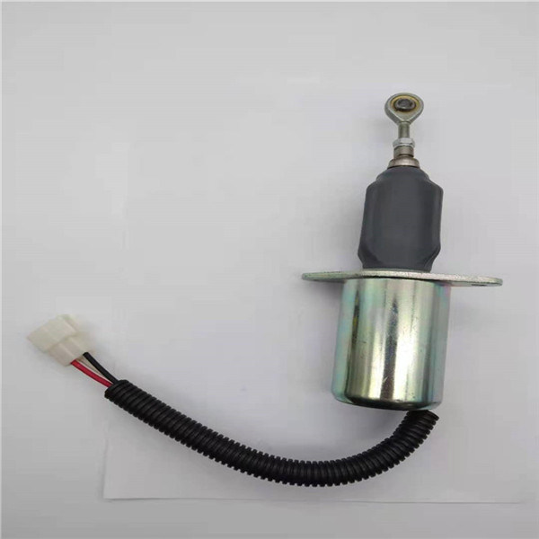 Ajuste triangular da válvula de solenoide da parada da tomada 3935650 para a máquina escavadora Engine Parts de Cummins 6CT