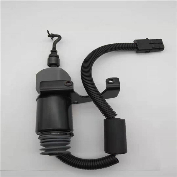 Válvula de solenoide da parada de D59-105-23+A apropriada para a máquina escavadora Engine Parts de ShangChai D6114