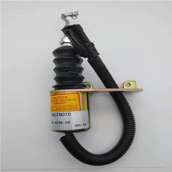 Ajuste da válvula de solenoide da parada SA-3799-24 para Hitachi/KOMATSU/Katel Excavator Engine