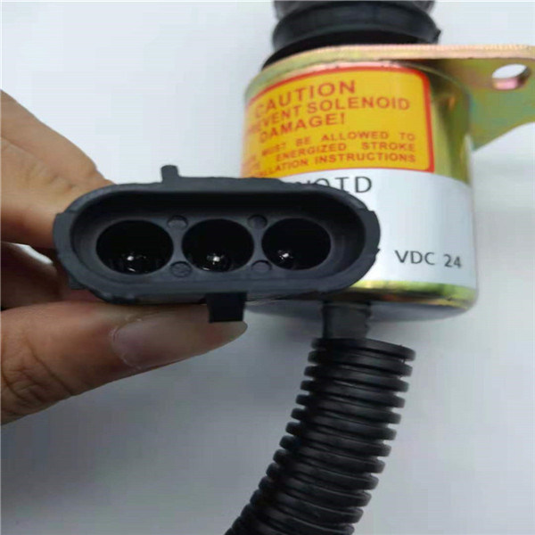 Ajuste da válvula de solenoide da parada SA-3799-24 para Hitachi/KOMATSU/Katel Excavator Engine