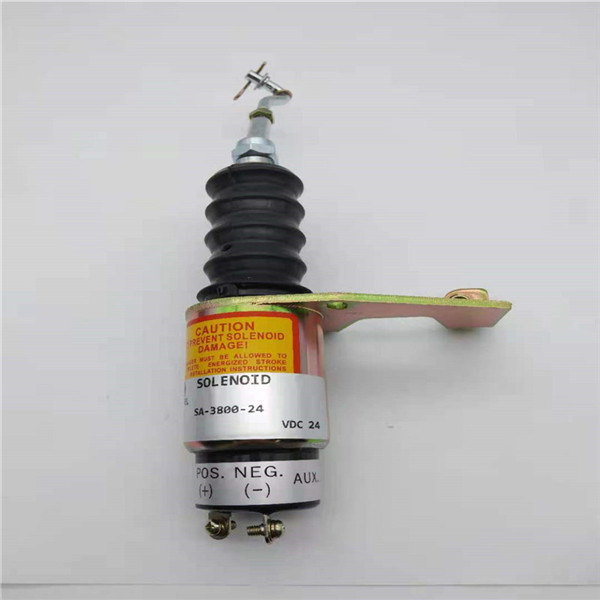 Válvula de solenoide da parada SA-3800-24 apropriada para a máquina escavadora Engine Parts 24V de Bosch