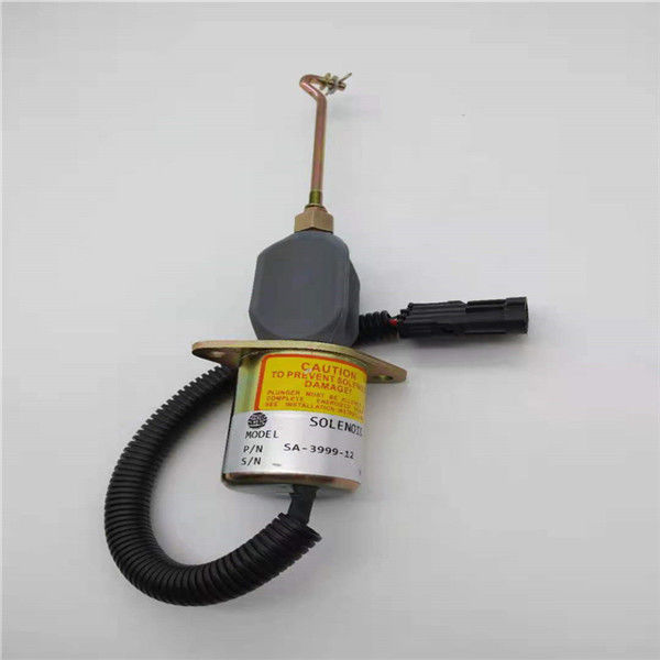 Ajuste da válvula de solenoide da parada SA-3999-12 para a máquina escavadora Cummins Diesel Engine de Woodword
