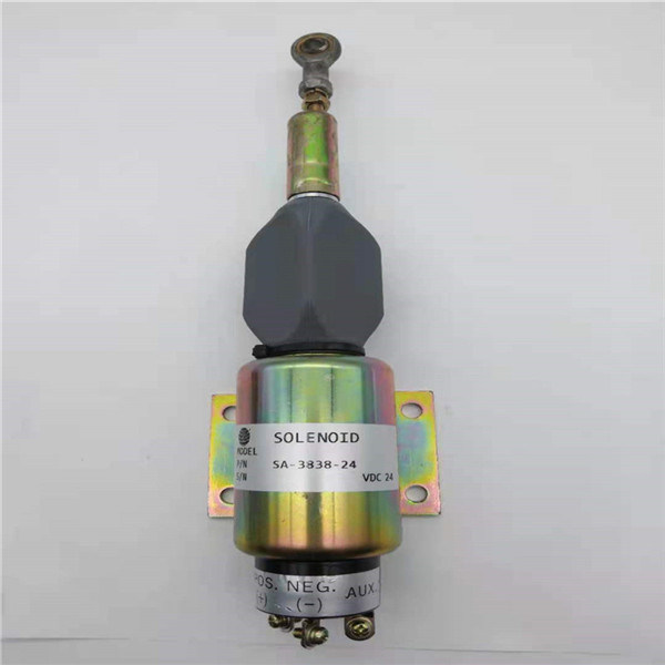 Ajuste da válvula de solenoide da parada SA-3838-24 para o motor diesel 2003-24E7U1B1S2A de WOODWORD