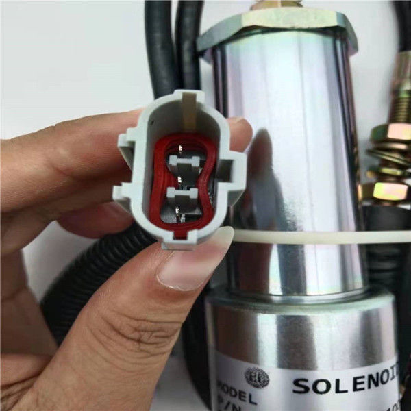válvula de solenoide da parada 11E1-60100-24 cabida para a máquina escavadora Daewoo Doosan DH220-5 24V