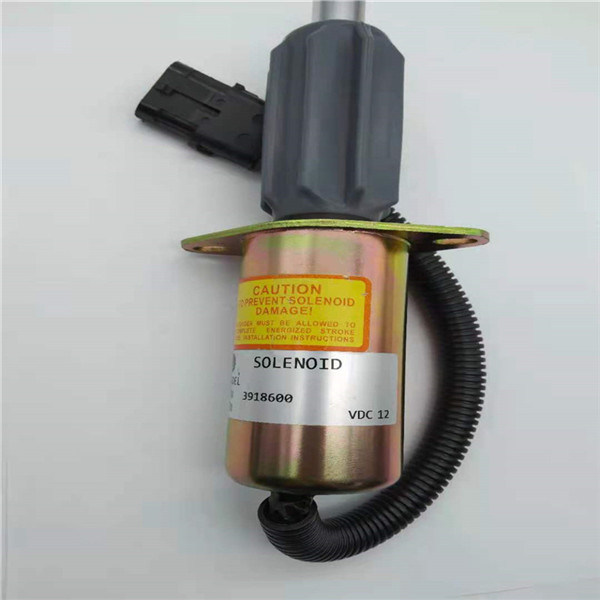 3918600 a válvula de solenoide TJG130805 de 3921978 paradas couberam para Cummins 6CT/6CTA 8.3L 12V