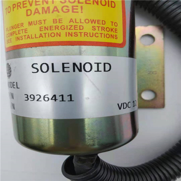 3926411 / Ajuste da válvula de solenoide da parada SA-4257-12 para a máquina escavadora Engine Parts de Cummins 6CT