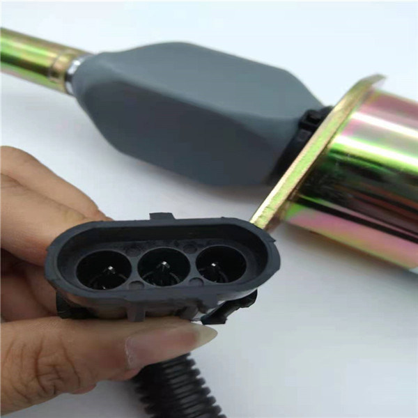 Válvula de solenoide da parada RE53560 cabida para John Deere Excavator Engine Parts 24V