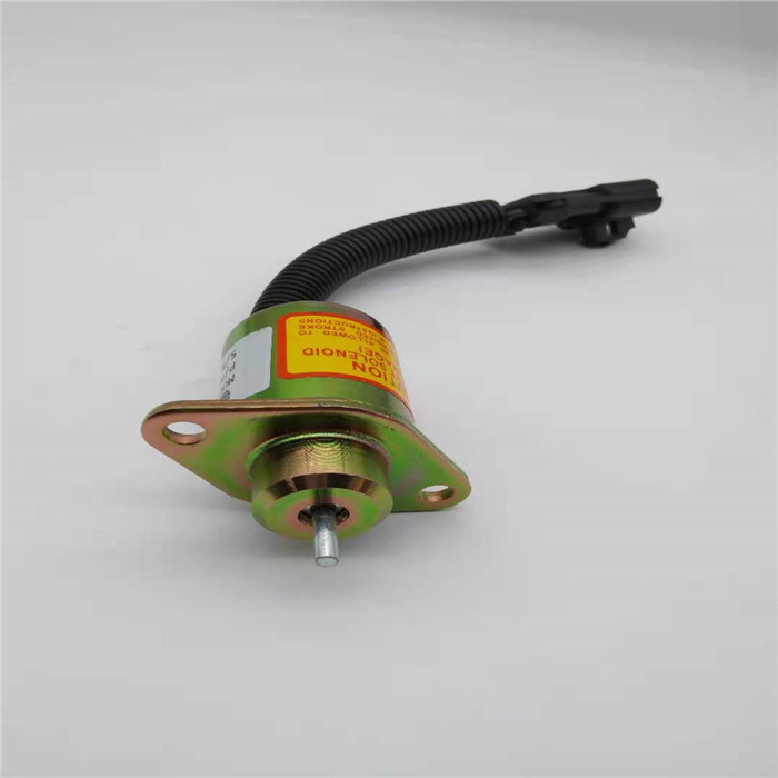 A válvula de solenoide 12v da parada de SA-4561-T cortou o motor de Kubota D1105 V1505 dos ajustes do solenoide