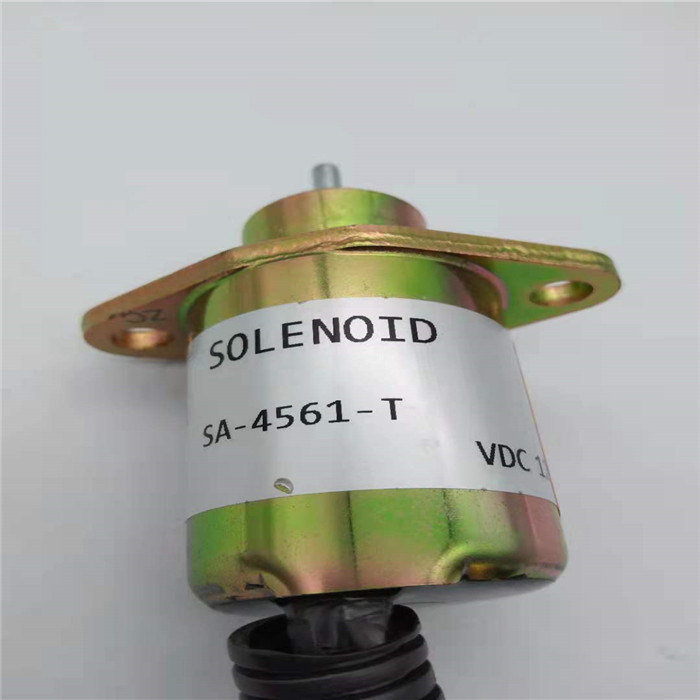 A válvula de solenoide 12v da parada de SA-4561-T cortou o motor de Kubota D1105 V1505 dos ajustes do solenoide