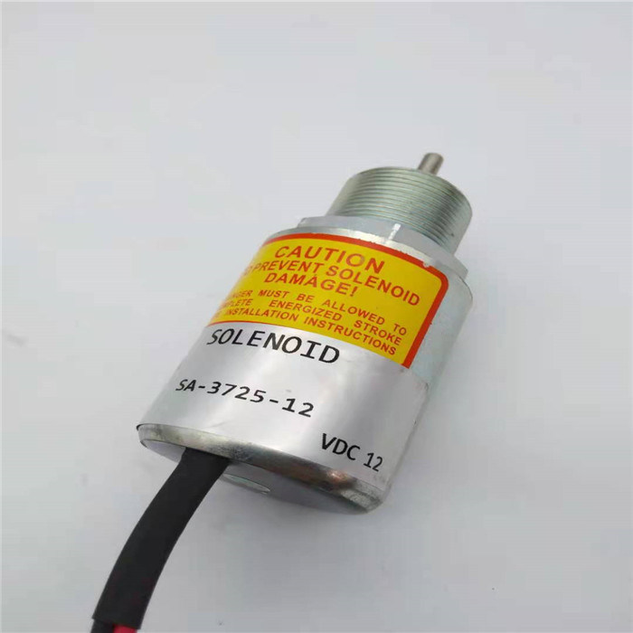 Ajuste cortado diesel do solenoide SA-3725-12 para o motor de Mitsubishi S4L S3L L3E