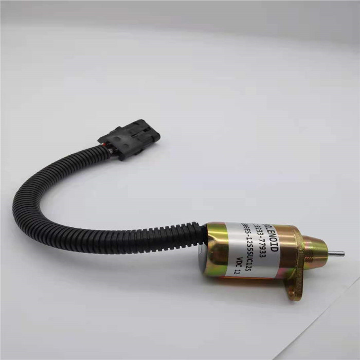 1503ES-12S5SUC12S 12V cabe o solenoide cortado combustível da válvula de solenoide 119233-77933 da parada de Yanmar