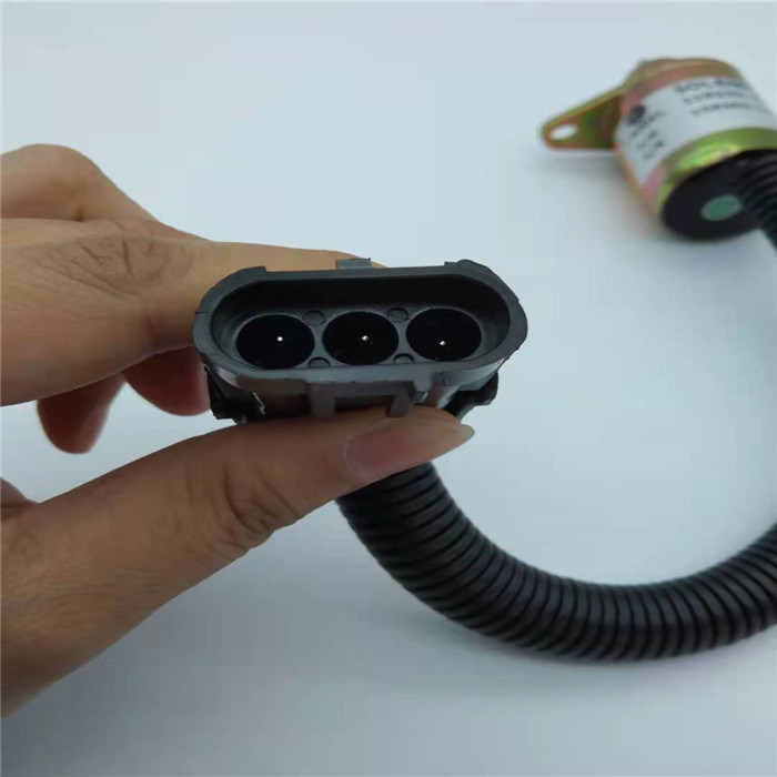 1503ES-12S5SUC12S 12V cabe o solenoide cortado combustível da válvula de solenoide 119233-77933 da parada de Yanmar