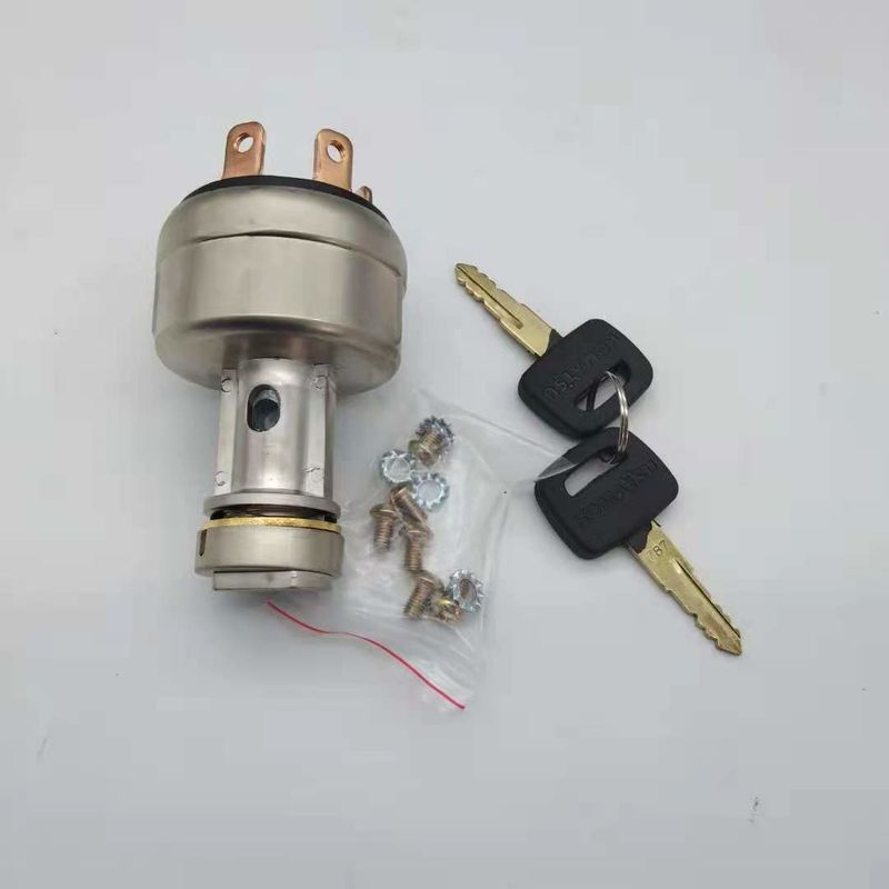 Tipo universal plástico do metal do interruptor de ignição de KOMATSU da máquina escavadora