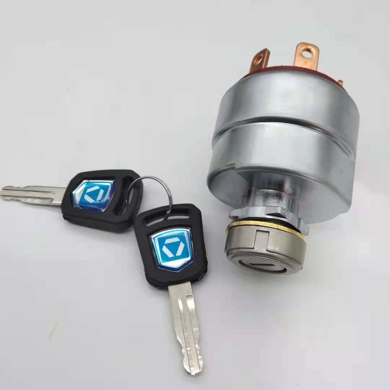 Máquina escavadora universal Ignition Switch Fit do metal para o interruptor do acionador de partida de motor de Xcmg XuGong