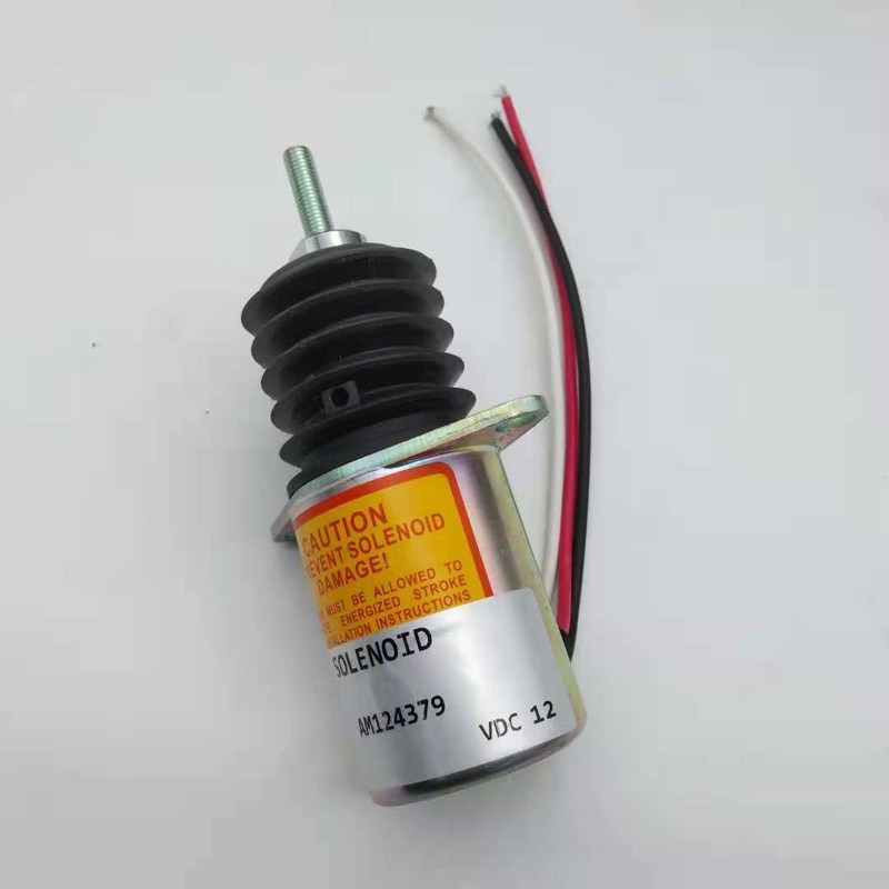 Válvula de solenoide da parada de AM124379 P610-A5V 12V para o motor Yanmar 3TNE78 de John Deere 455 F915 F925 F935 F1145