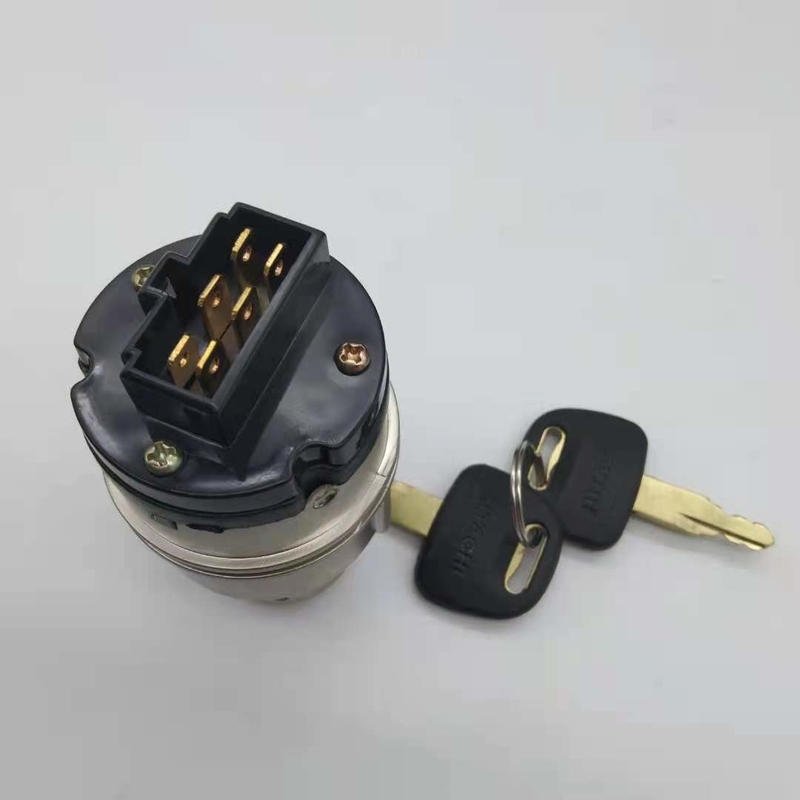 Interruptor de ignição elétrico ZX200-3/240-3/330-3 do motor de 4448303 Hitachi ZAX-3 com chaves